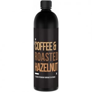 Le délicieux liquide Remix Jet de Jwell Coffe and Roasted Hazelnut accompagnera votre petit-déjeuner avec ses saveurs de café et de noisettes grillées.
