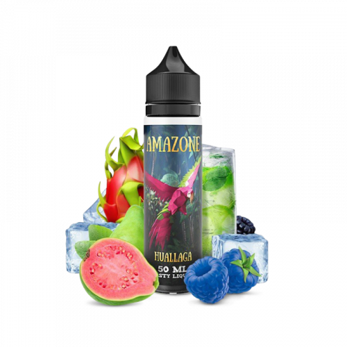 Le e-liquide Huallage Amazone d'E. Tasty aux saveurs de framboise, fruit du dragon et goyave est disponible dans votre magasin JWELL à Servon (77)