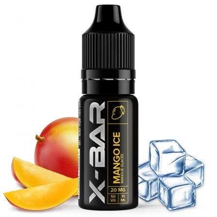 Soyez comblé avec le e-liquide Ice Mango au sel de nicotine de X-Bar. Sa saveur de mangue glacée vous ravira. Ce liquide est disponible dans votre magasin de cigarettes électroniques JWELL, centre commercial Eden à Servon.