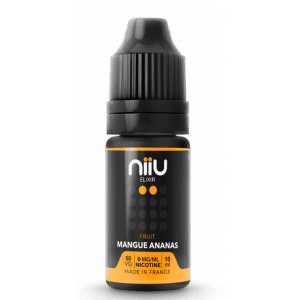 E-liquide mangue Ananas de la marque Niiu : des saveurs fruitées pour votre e-cigarette