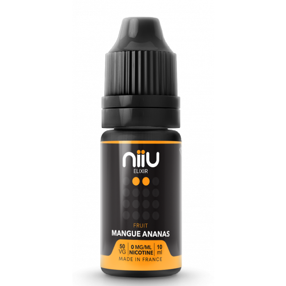 E-liquide mangue Ananas de la marque Niiu : des saveurs fruitées pour votre e-cigarette