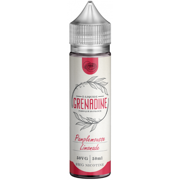 E-liquide JWELL Pamplemousse Limonade de la marque Grenadine. Ce liquide est sans nicotine.