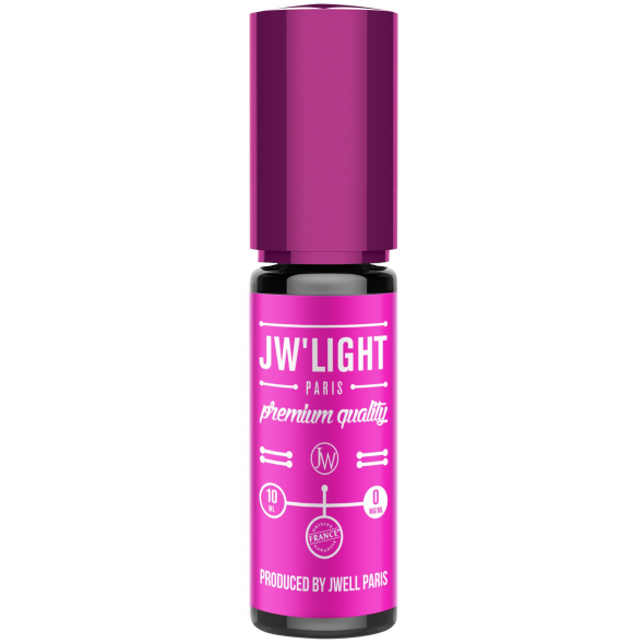 E-liquide Pink LIght de JWell' Light aux saveurs de framboise et de raisin