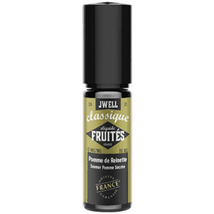 Liquide JWell Classique Fruité pour cigarette électronique aux saveurs de Pomme de Reinette