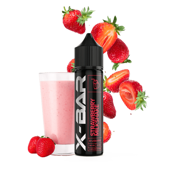E-liquide Strawberry Milkshake 50ml - X-BAR