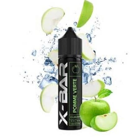 E-liquide Pomme Verte - X-BAR