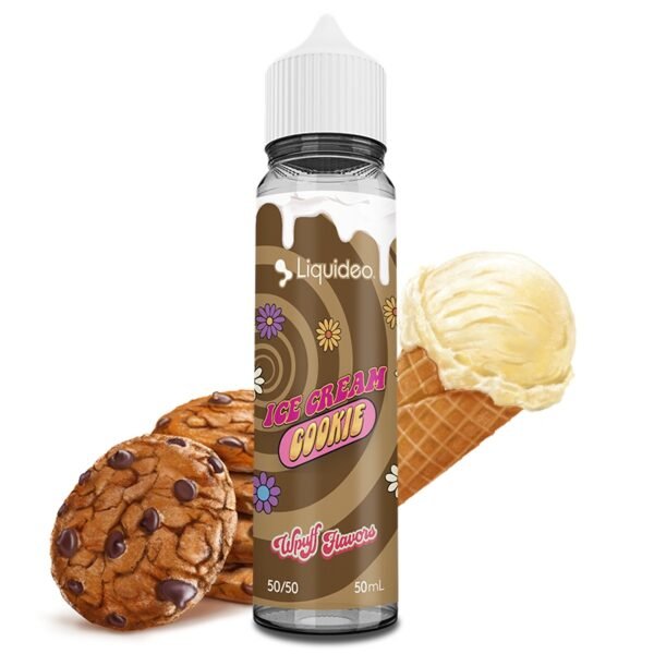 e-liquide ice cream cookie 50ml wpuff flavours liquideo