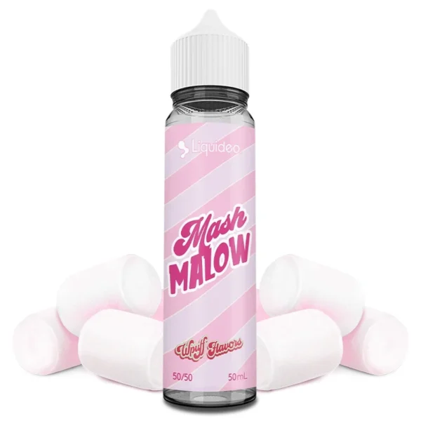 E_liquide marshmallow 50ml liquideo wpuff flavour