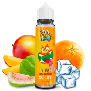 e-liquide Salopiot orange mangue goyave 50ml liquideo multi freeze